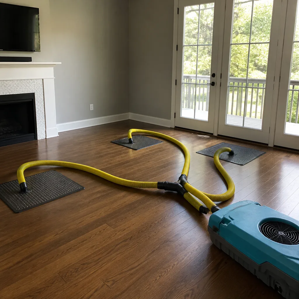 Water damage drying