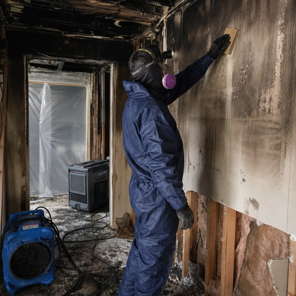 Fire Damage Restoration in Addison